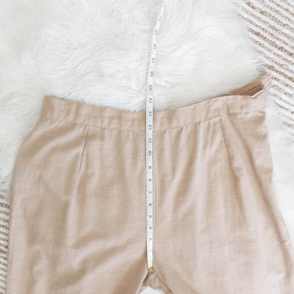 ETHNIC BY OUTFITTERS STRAIGHT LEG LACE + STITCH & PLEAT DETAIL PANTS SZ XL - Picture 7 of 9